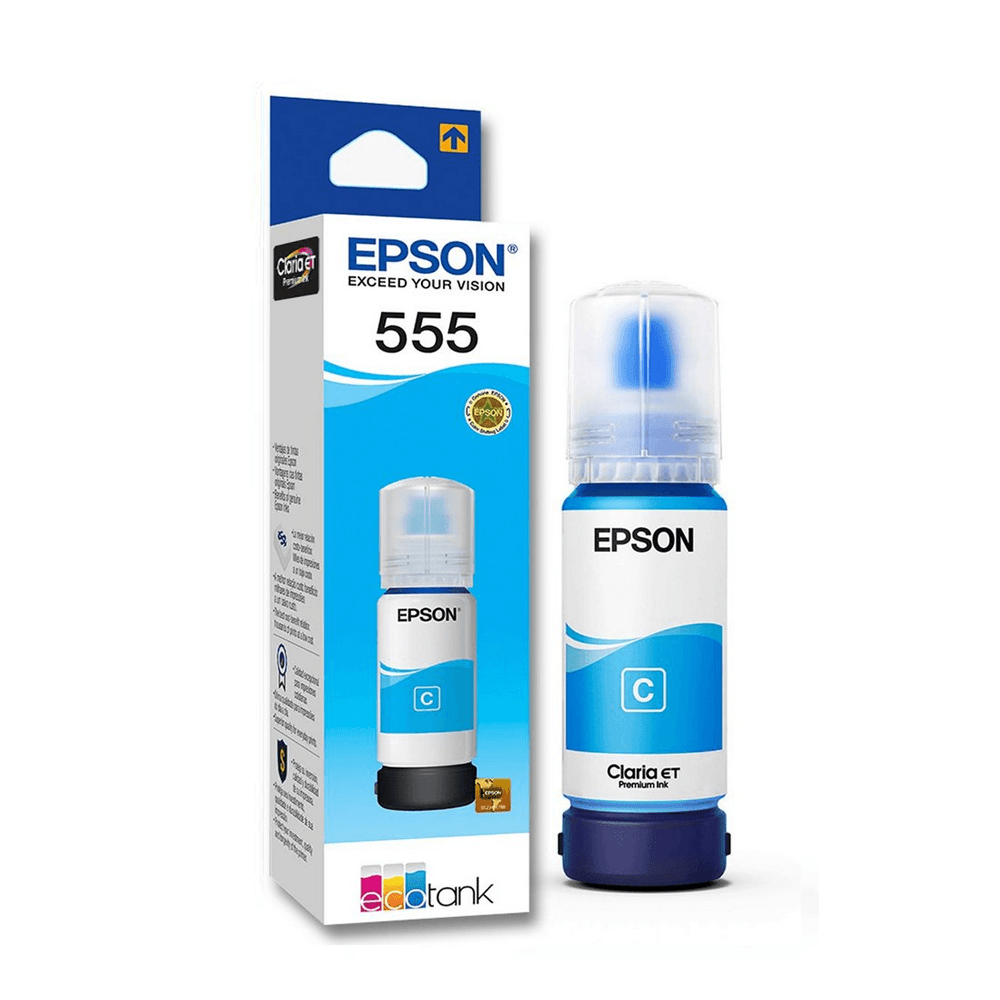 L8180/ L8160 - TINTA. CYAN T555220 · Epson · Cartucho de tinta