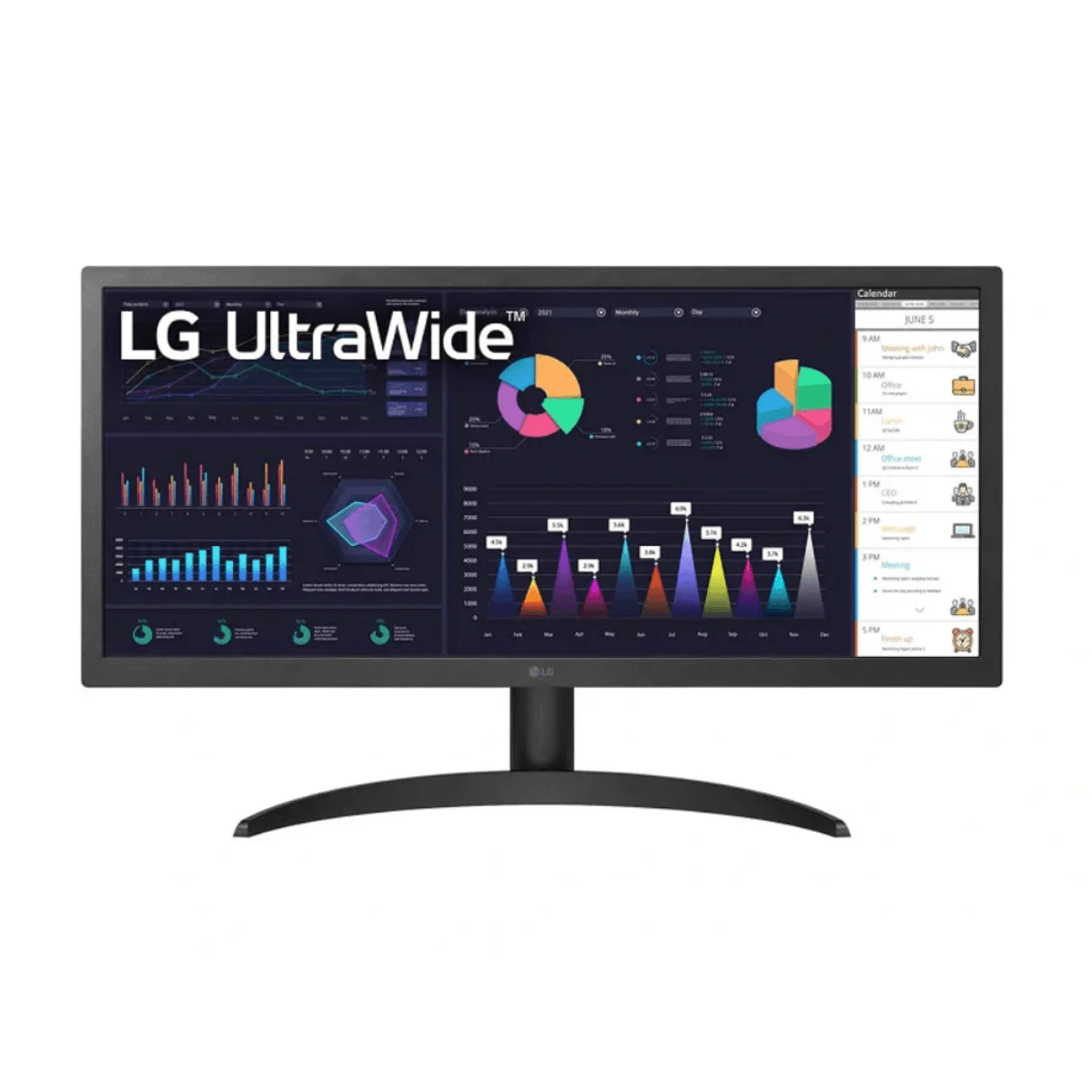 MONITOR LG 26 ULTRAWIDE 26WQ500-B WFHD NARROW BEZEL (II) (7952) · LG