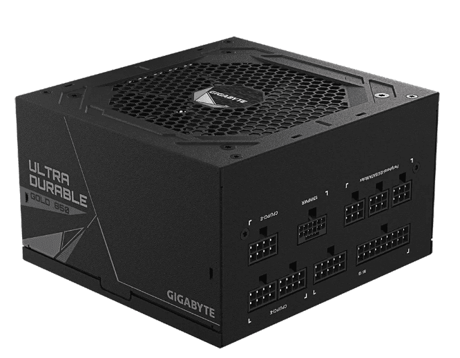 Fuente Gigabyte 850W 80 plus Gold Ultradurable Full Modular PCIe 5.0 Black (3197) · Gigabyte · 80+ Gold