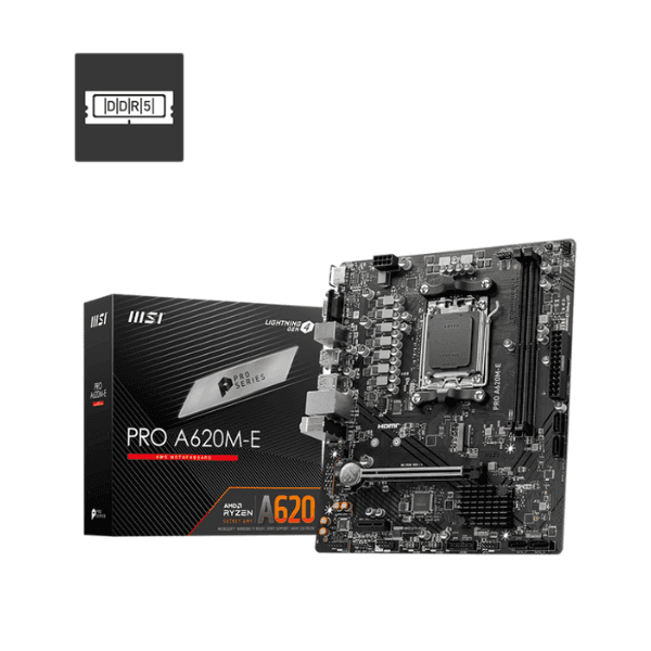 Mother MSI PRO A620M-E DDR5 AM5 (Series 7000/8000)