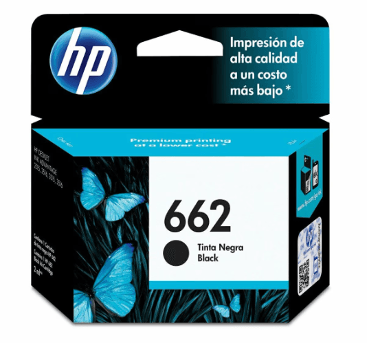 CZ103AL CARTUCHO DE TINTA HP 662 NEGRO (0115) · HP · Cartucho de tinta