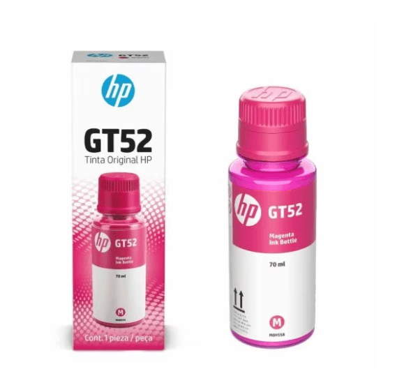 M0H55AL Botella de Tinta HP GT52 70ml Magenta (M0H55AL) (2548) · HP · Botella de tinta