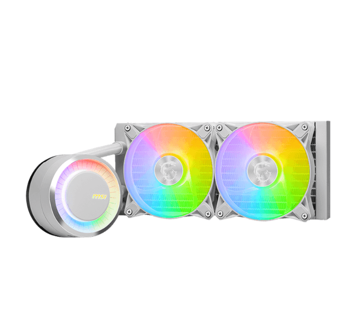 Water Cooling MSI MAG CORELIQUID E240 2x CPU Cooler 240mm White (4140) · MSI · Watercooler