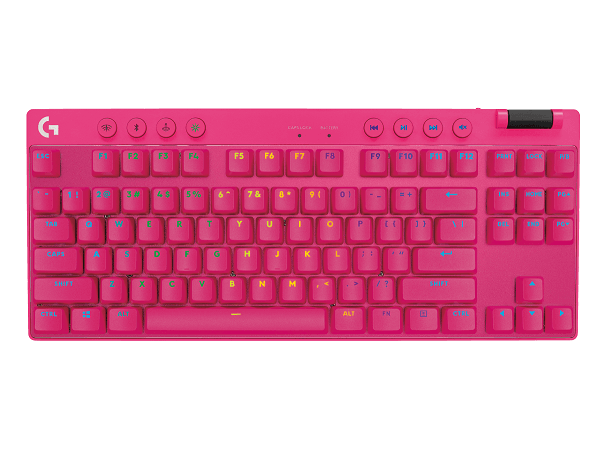Teclado Logitech PRO X TKL Magenta Lightspeed 920-012154 · Logitech · General