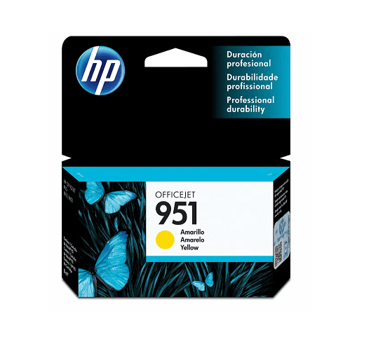 CN052AL HP 951 Yellow Officejet Ink Cartridge (9833) · HP · Cartucho de tinta