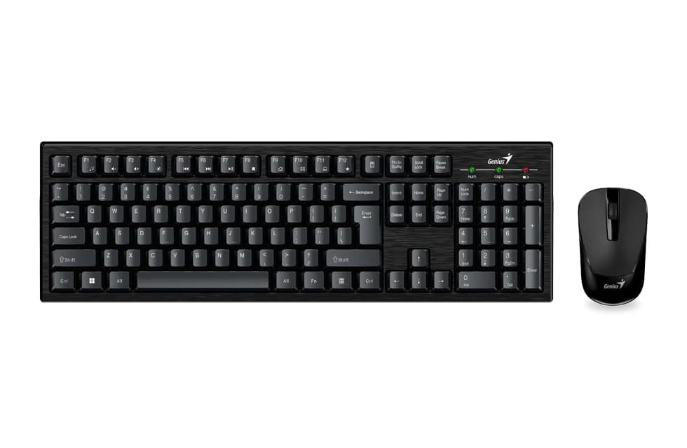 Teclado+Mouse Genius KM-8101 BLK (9398) · Genius · General