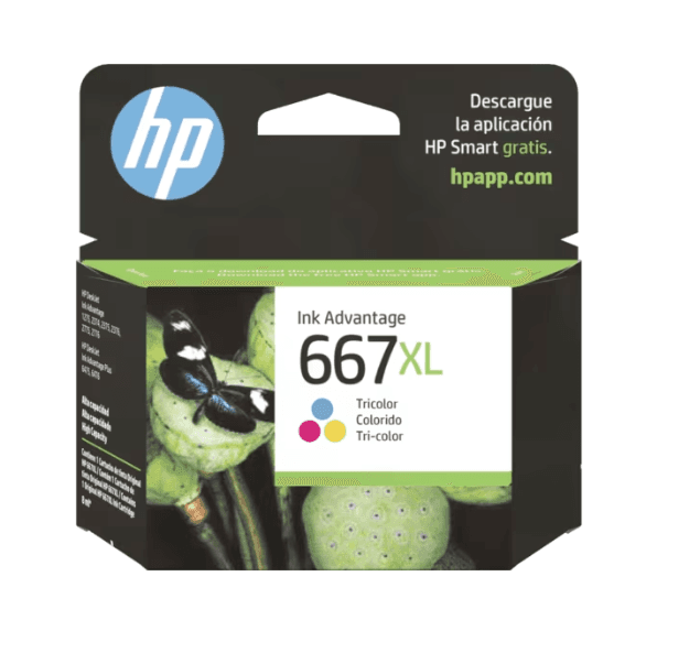 3YM80AL HP 667XL Tri-color Ink Cartridge (2473) · HP