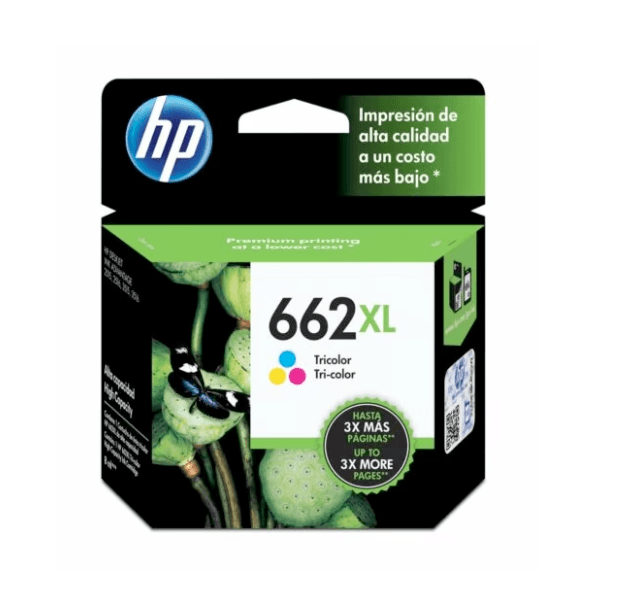 CZ106AL HP 662XL Tri-color Ink Cartridge (0146) · HP · Cartucho de tinta