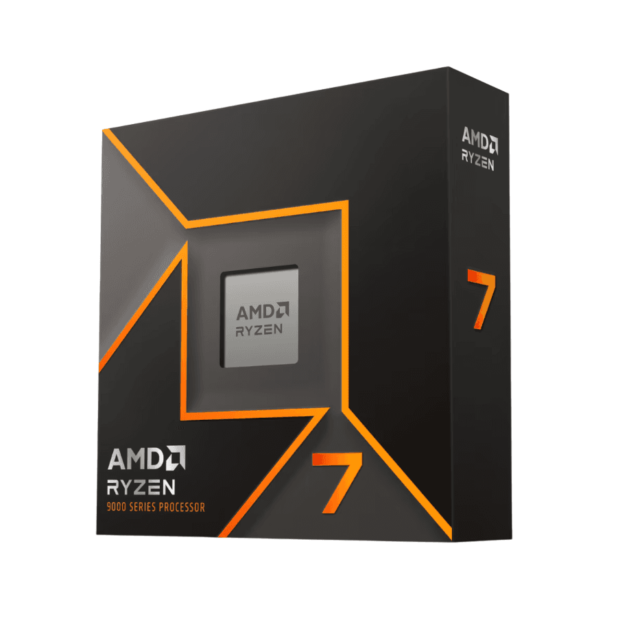Proces. AMD Ryzen 7 9700X AM5 (8 Core) CON VIDEO SIN COOLER (5593) · AMD · General
