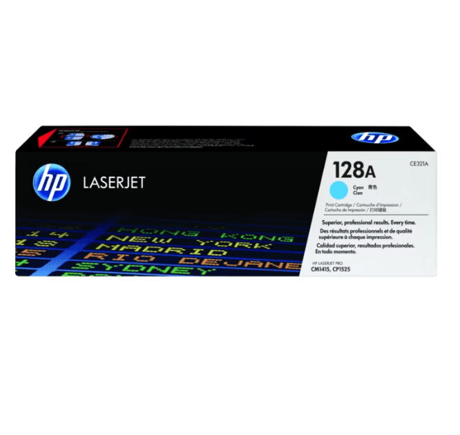 CE321A HP 128A LaserJet Pro CP1525/CM1415 Cyn Crtg (4517) · HP · Toner