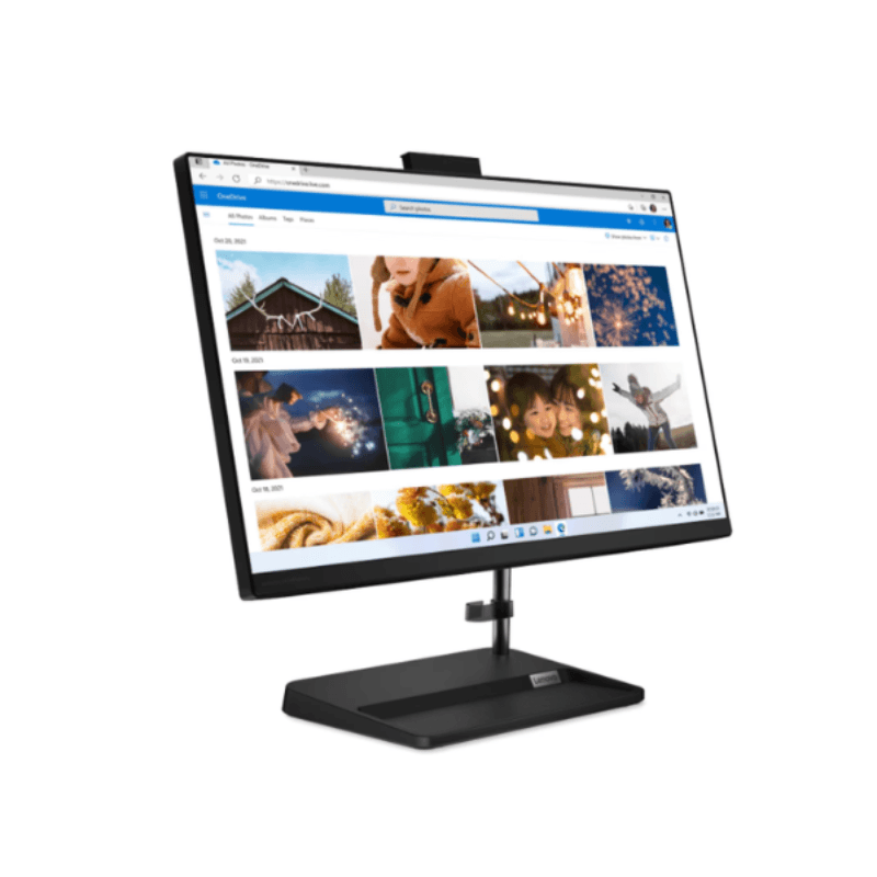 AIO Lenovo IC 3 24IAP7 24" NEGRO FHD INTEL i5 12450H 12GB(8GB+4GB) 3200MHZ DDR4 512GB NVME W11H NEGRO (7833) · Lenovo
