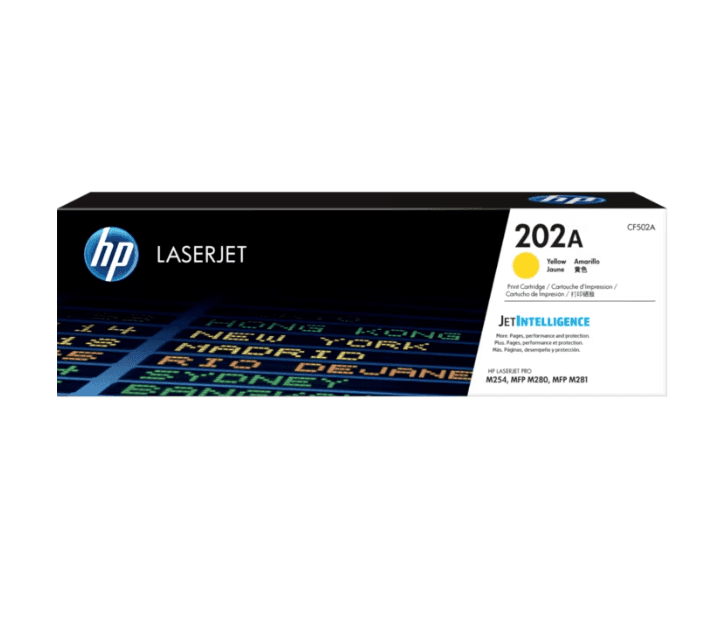 CF502A HP 202A Yellow LaserJet Toner Cartridge (7026) · HP · Toner