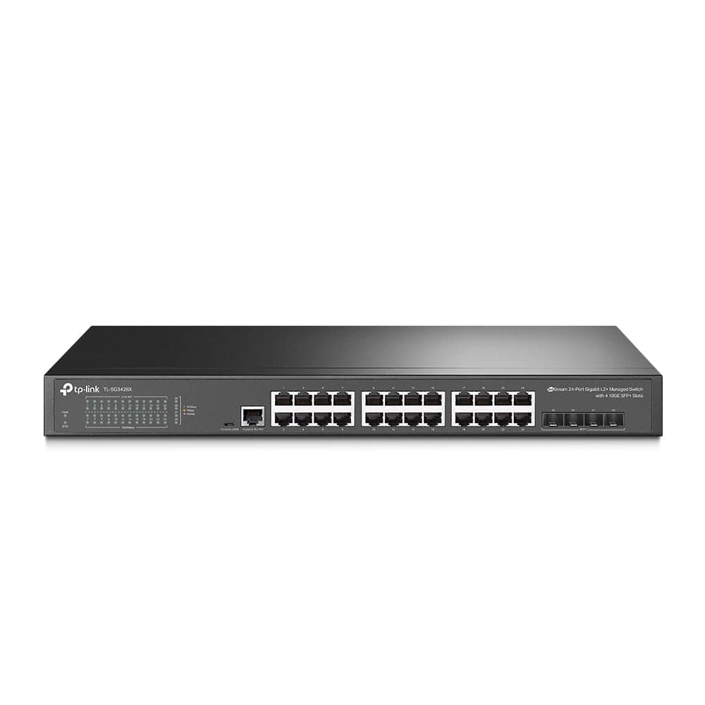 SG3428X Switch 24 + 4 10G SFP L2 Gigabit TP-Link Omada (0522) · TP LINK SMB · Switches