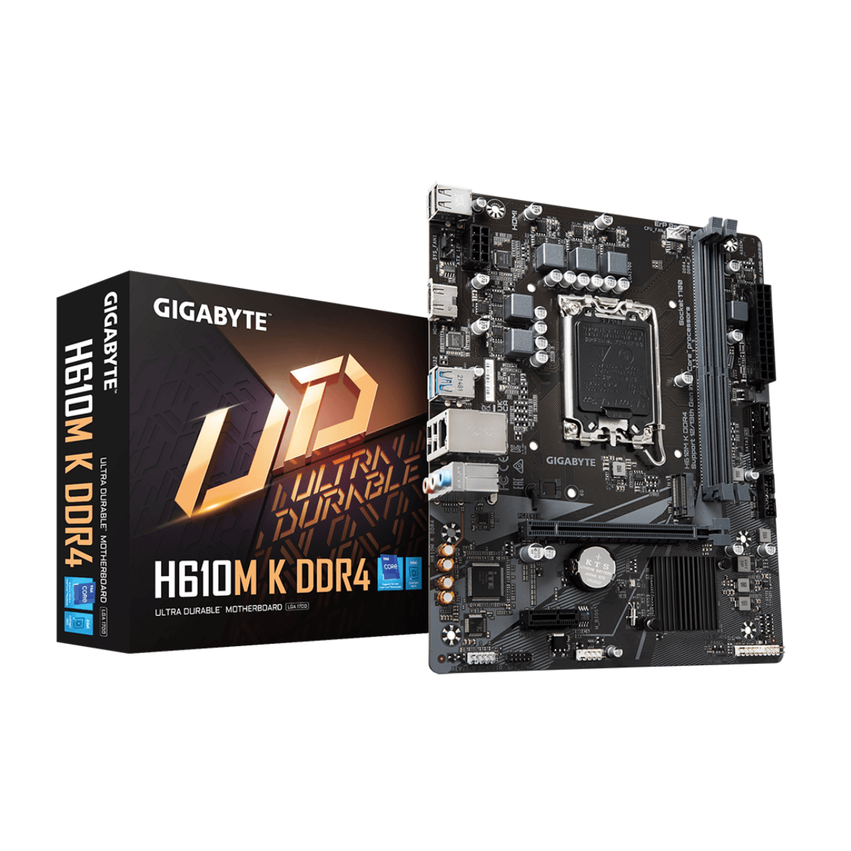 Mother Gigabyte H610M K DDR4 1700 (12va/13va/14va Gen) (1675) · Gigabyte · Intel 1700