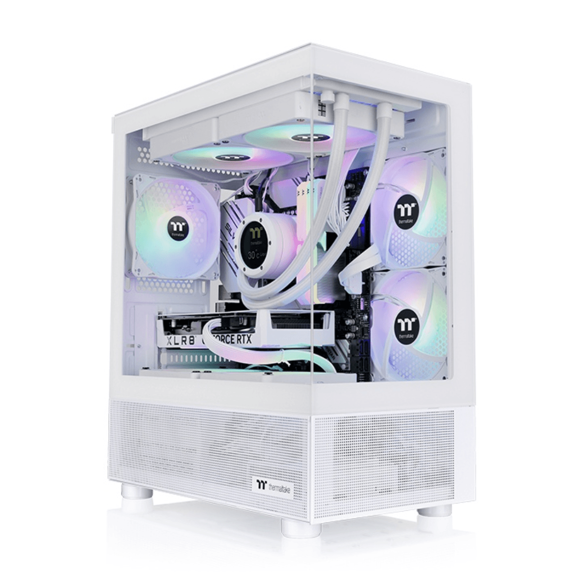 Gabinete TT View 170 Micro Chassis TG x2 Fan ARGB x3 Snow White (5349) · Thermaltake · Fan