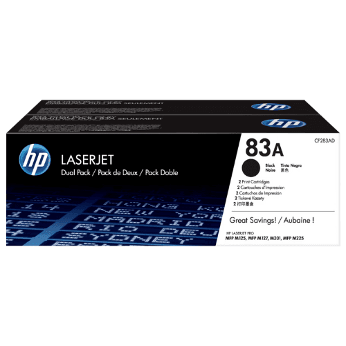 CF283AD HP 83A Blk Dual Pack LJ Toner Cartridge (5179) · HP · Toner