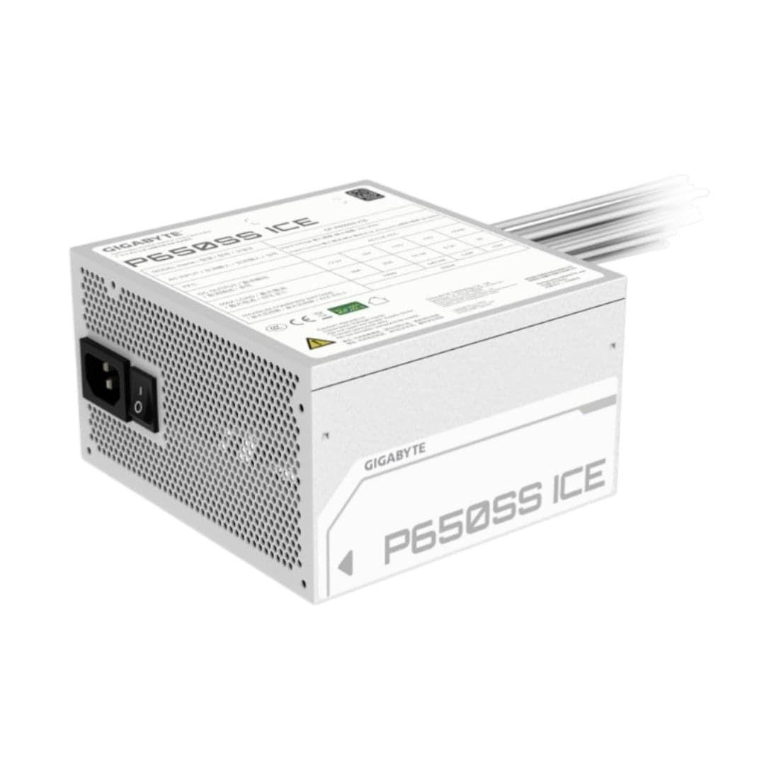 Fuente Gigabyte 650W 80 Plus Silver ATX 3.1 White (5108)(4965) · Gigabyte · 80+ Otro