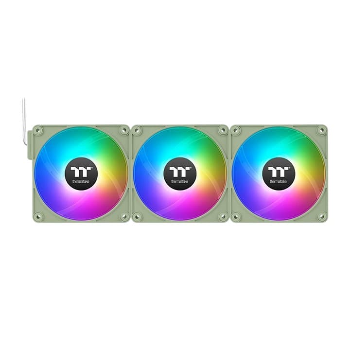 FAN Cooler TT CT120 EX ARGB (3 Fan Pack) Matcha Green (4656) · Thermaltake
