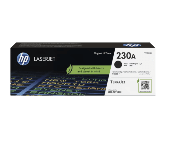 W2300A HP 230A Black Original LaserJet Toner Cartridge (0334) · HP · Toner