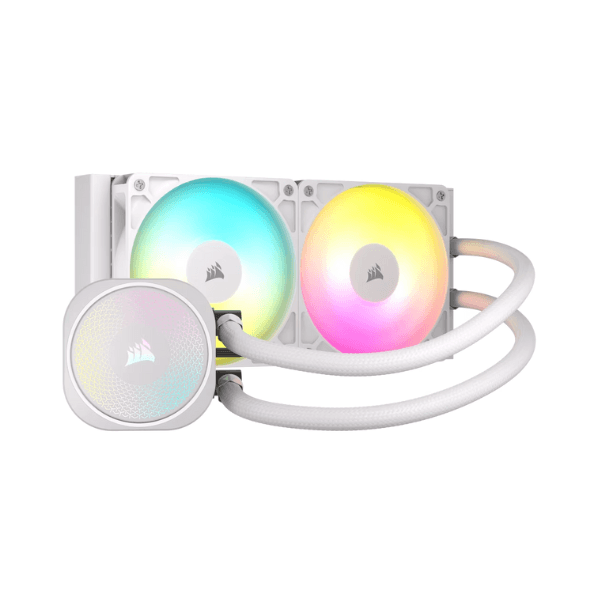 Water Cooling Corsair NAUTILUS 2x CPU Cooler 240mm RS ARGB White (7580) · Corsair · Watercooler