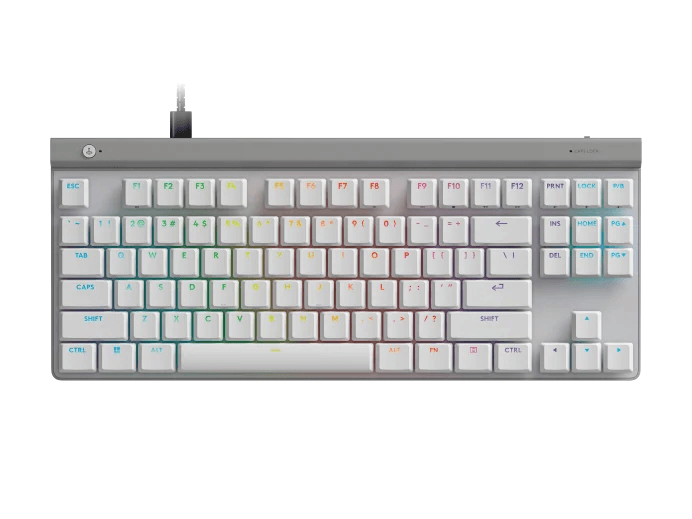 Teclado Logitech G515 TKL White Mechanical US 920-012869 · Logitech · Mecánico