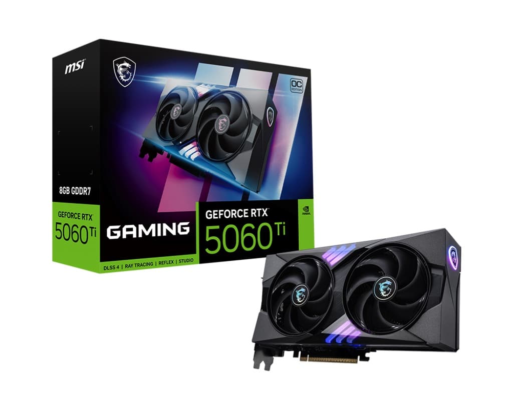 VGA MSI GeForce RTX 5060 Ti 8G GAMING OC (6796) · MSI · NVIDIA RTX