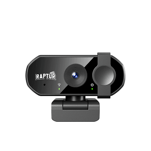 Web Cam Raptor Vision 4K c/microfono c/tapa (7008) · RAPTOR · General