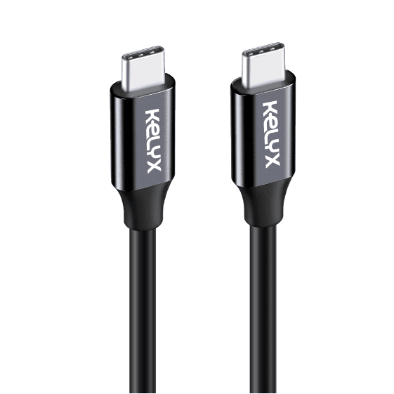 Cable Kelyx USB Type C a Type C 240W / 20Gbp - 4K ULTRA HD 1mt (7053) · Kelyx