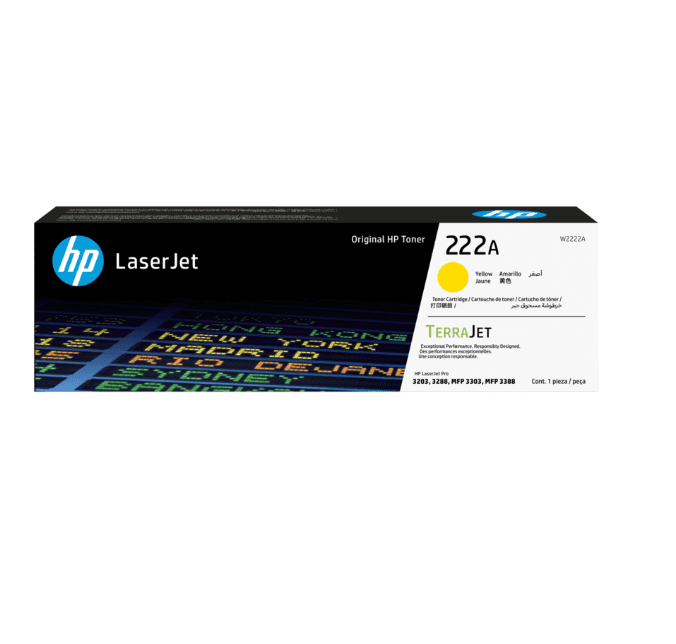 W2222A HP 222A Yel LJ Toner Cartridge (6387) · HP · Toner