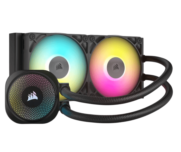Water Cooling Corsair iCUE LINK TITAN 240 RX RGB 2x CPU Cooler 240mm Black (5418) · Corsair · Watercooler