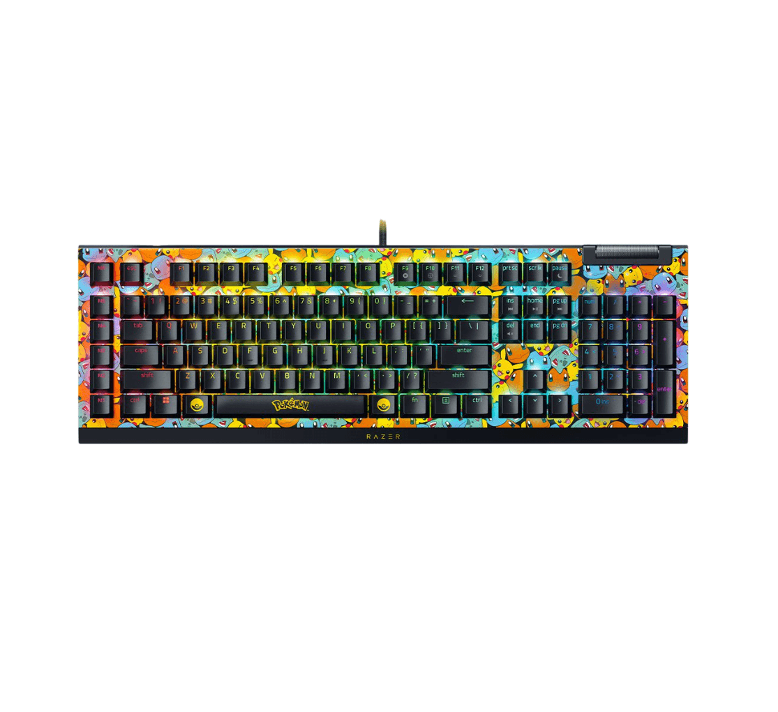 Teclado Razer BlackWidow V4 X Pokémon Edition (2943) · Razer · General