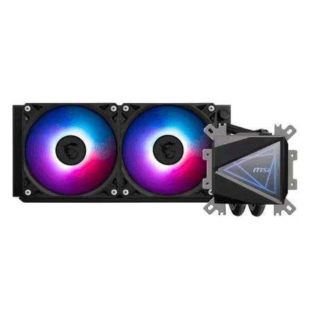 Water Cooling MSI MAG CORELIQUID I240 2x CPU Cooler 240mm Black (3187) · MSI · Watercooler