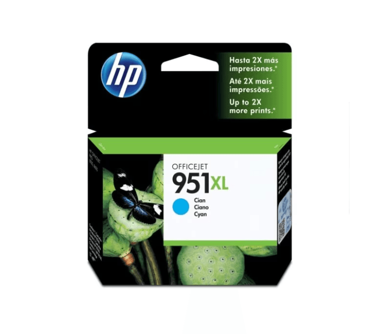 HP 951XL Cyan Ink Cartridge CN046AL (9857) · HP · Cartucho de tinta