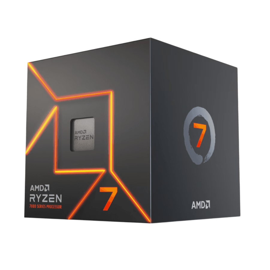 Proces. AMD Ryzen 7 7700 AM5 CON VIDEO CON COOLER (8037) · AMD · General