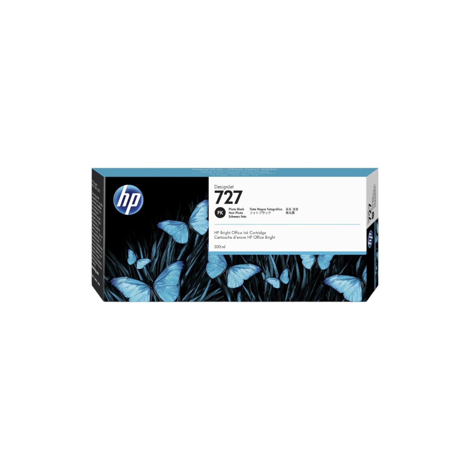 F9J79A HP 727 300-ml Photo Black Ink (3332) · HP · Cartucho de tinta