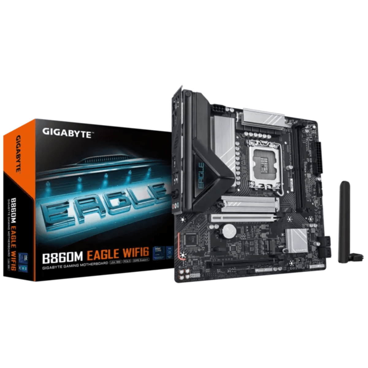 Mother Gigabyte B860M EAGLE WIFI6 DDR5 1851 (Serie Ultra) (7010) · Gigabyte · Intel 1851