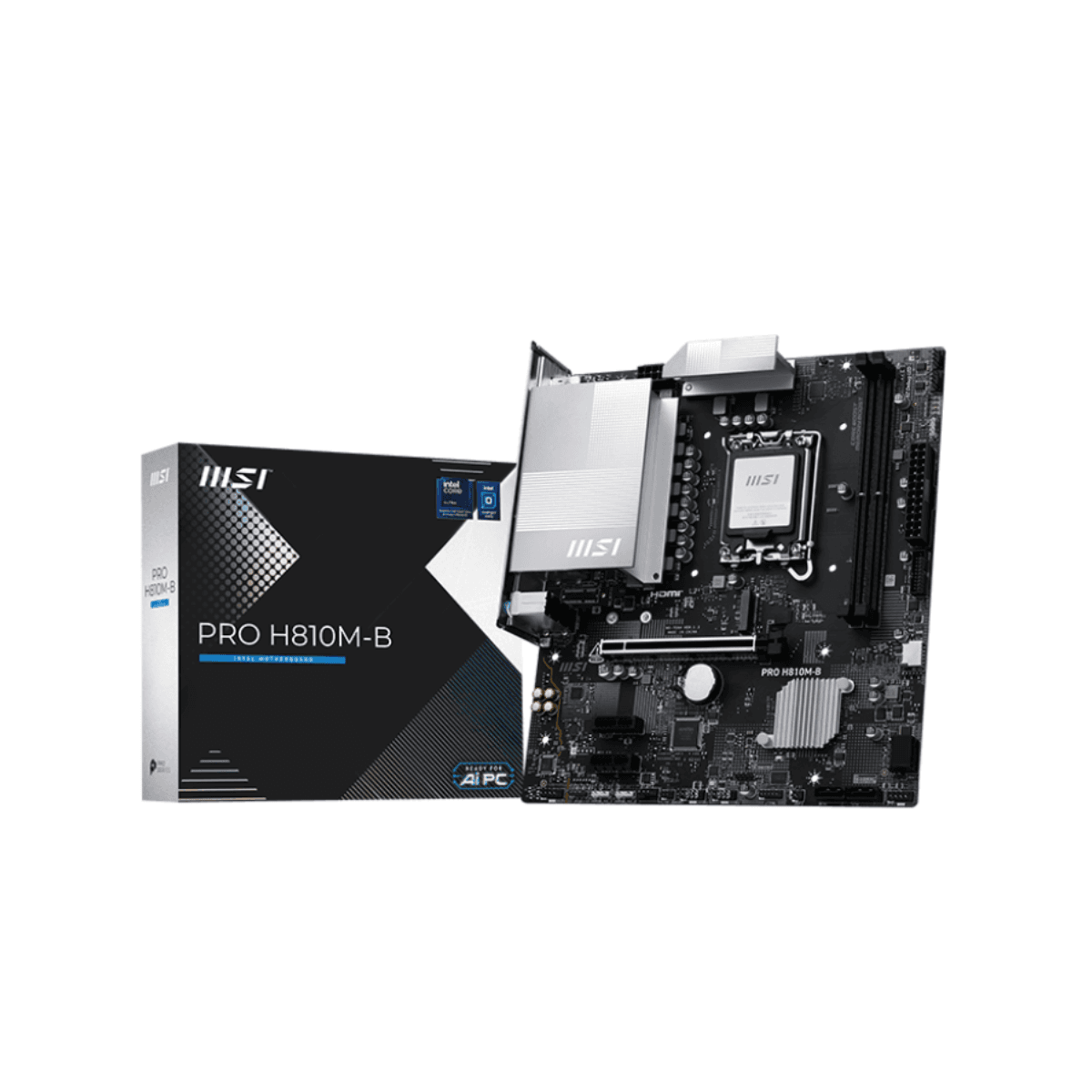 Mother MSI PRO H810M-B DDR5 1851 (Serie Ultra) (7977) · MSI · Intel 1851