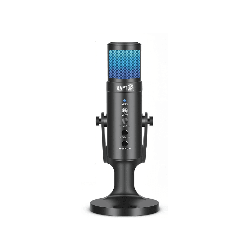 Microfono Raptor Vox PRO RGB USB p/Streaming (2890) · RAPTOR · General