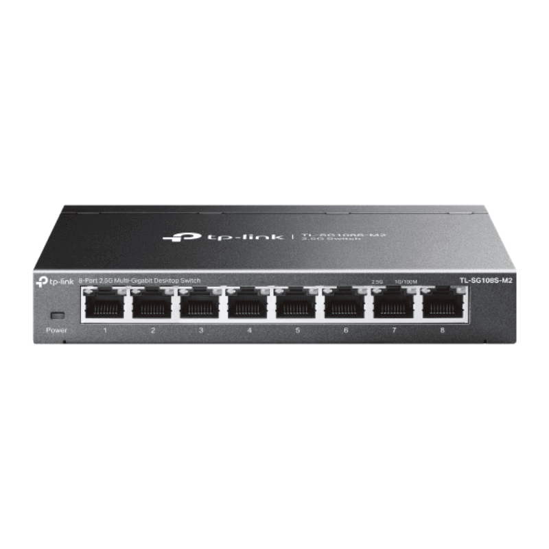 TL-SG108S-M2 Switch desktop 8 Port LAN 2.5G (5146) · TP LINK SMB · Switches