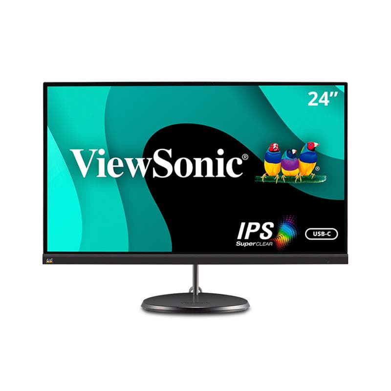 Monitor 24" Viewsonic VX2485-MHU ,bordes delgados-USB Tipo C · ViewSonic