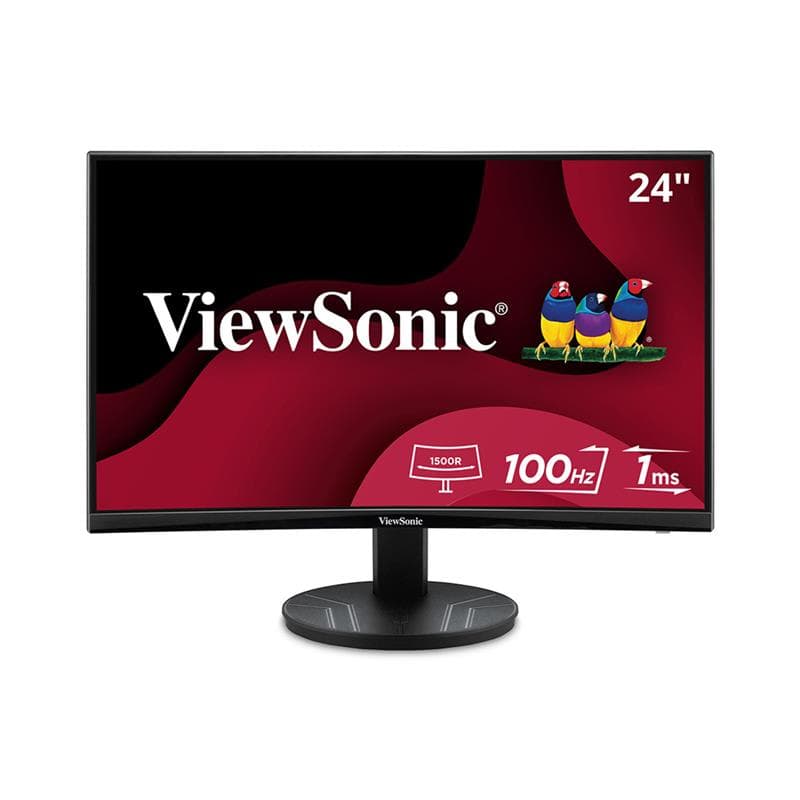 Monitor curvo 24" Viewsonic VA2416C Full HD Display Port HDMI · ViewSonic · Curvo