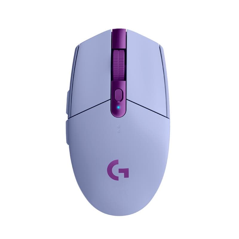Mouse Inalámbrico Logitech G G305 Lightspeed Lila · Logitech · Inalámbrico