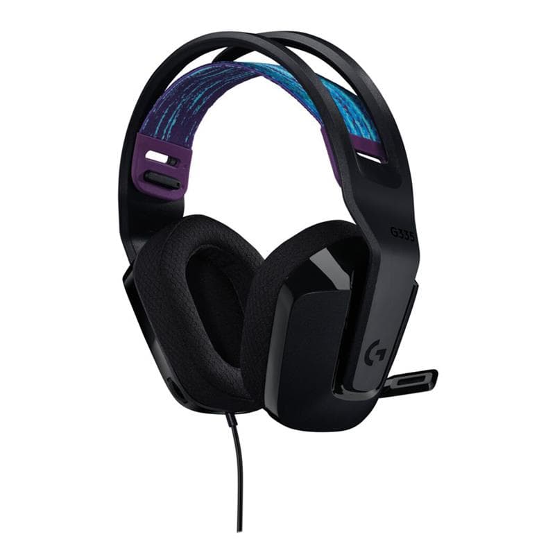 Headset Logitech G G335 Black · Logitech · Con micrófono
