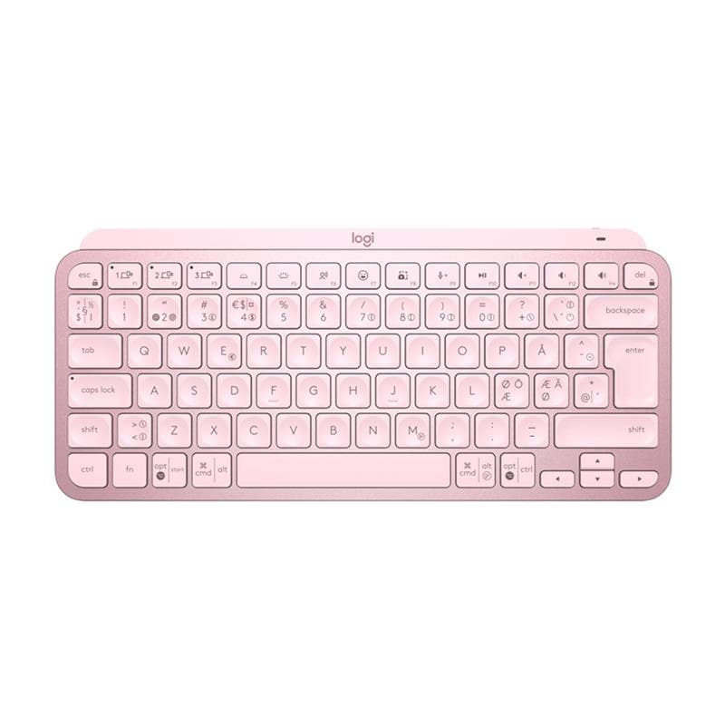 Teclado Inalámbrico Logitech MX Keys Mini Rose · Logitech · Inalámbrico