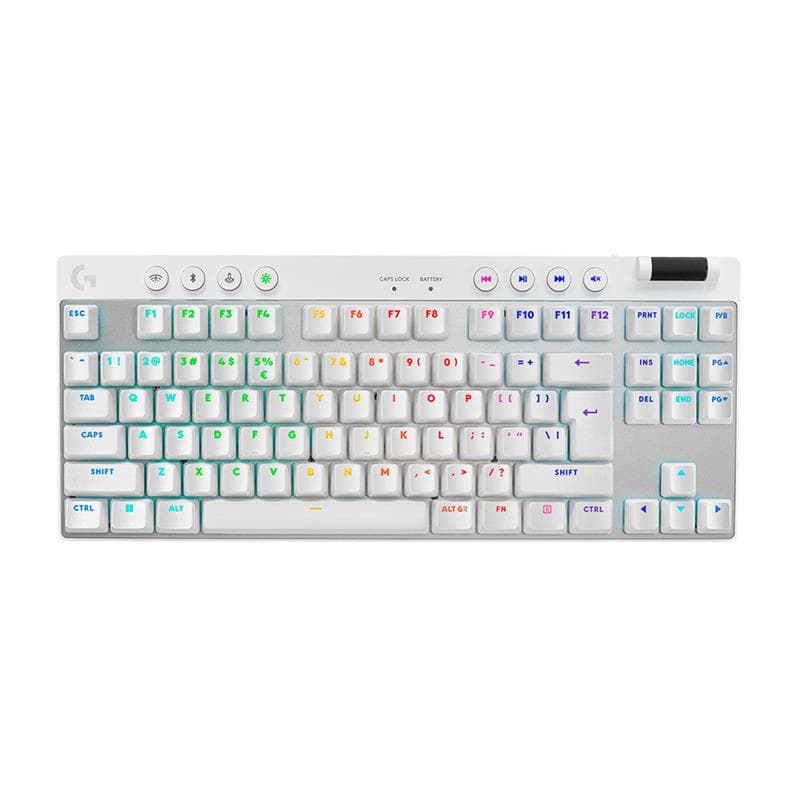 Teclado Logitech G PRO X TKL Lightspeed Inglés White · Logitech · General