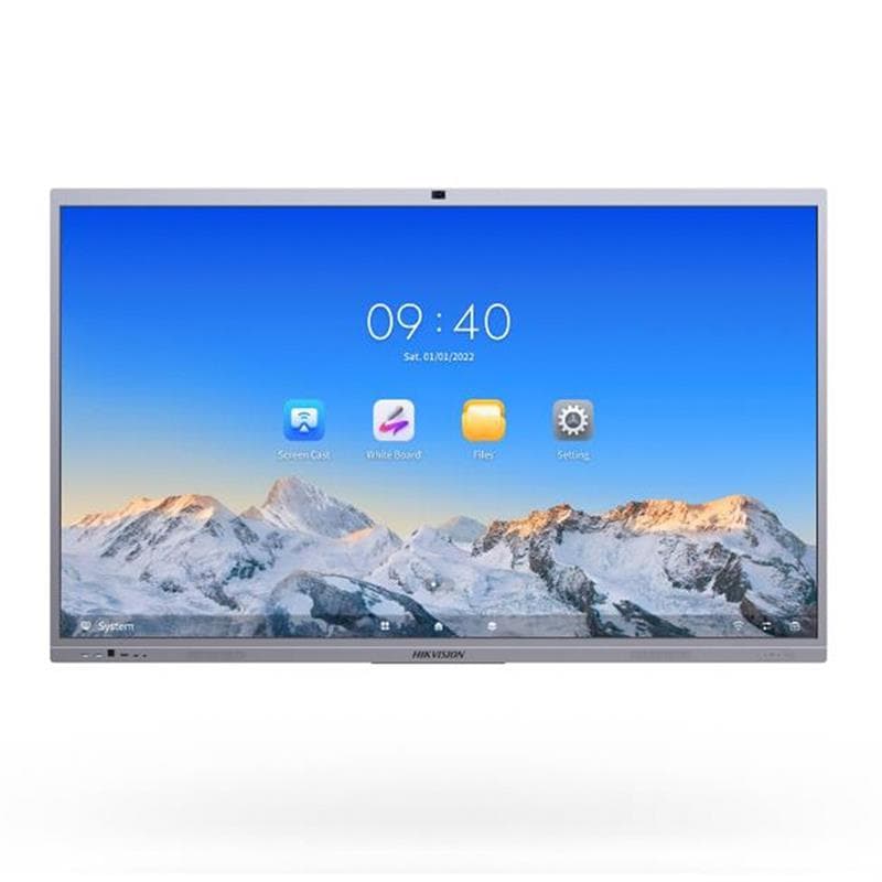Pantalla Interactiva 4K 75" Hikvision DS-D5C75RB/B · Hikvision