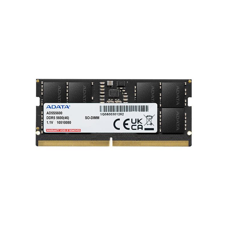 Memoria RAM Adata 32GB DDR5 5600Mhz SO-DIMM AD5S560032G-S · ADATA · DDR5