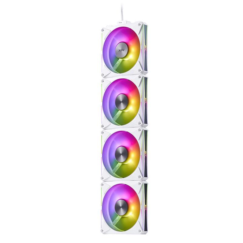 Cooler Magnético Gabinete XPG Gaming Hurricane Mag ARGB White · ADATA