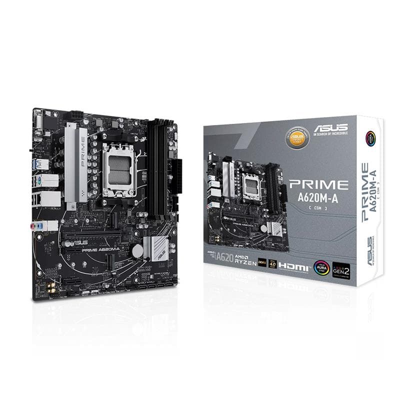 Motherboard ASUS PRIME PRIME A620M-A-CSM AMD Socket AM5 DDR5 · Asus · AMD AM5
