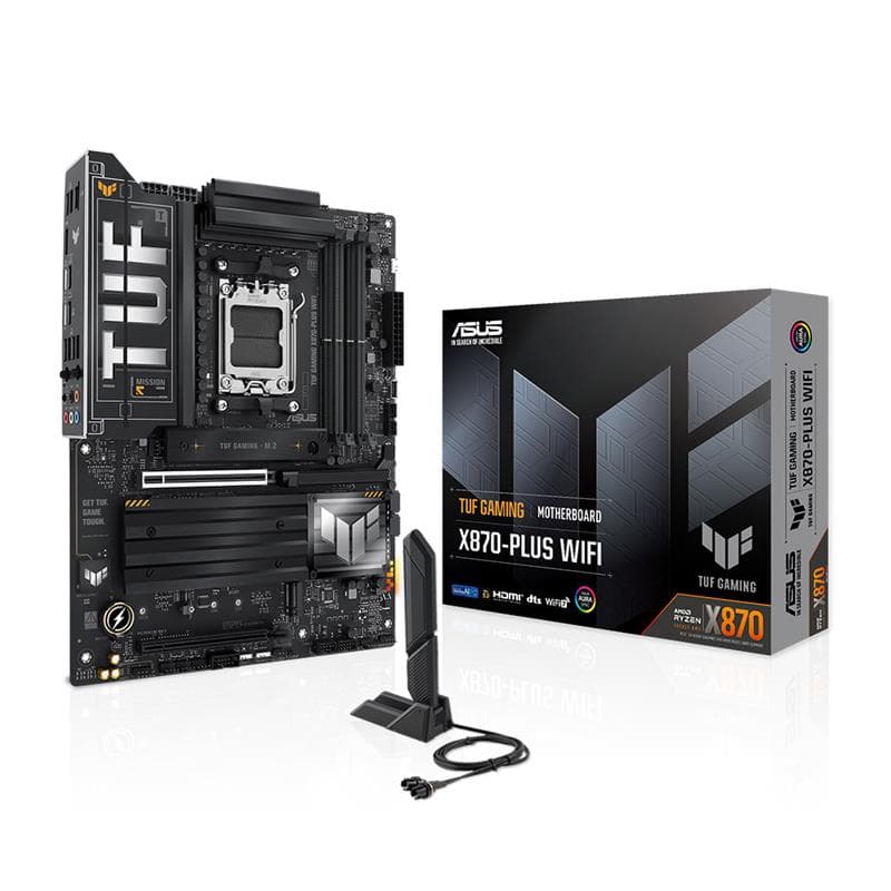 Motherboard ASUS TUF Gaming X870-PLUS WiFi 6E AMD Socket AM5 DDR5 · Asus · AMD AM5